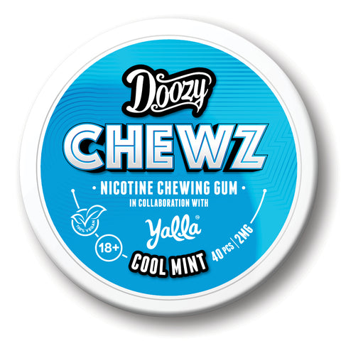 Cool Mint Nicotine Gum By Doozy Chewz 2mg