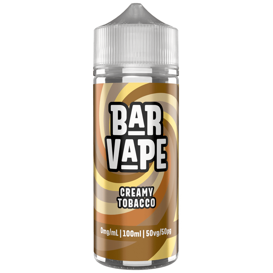 Creamy Tobacco E-Liquid Shortfill By Bar Vape 100ml