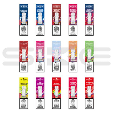 SKE Crystal Plus Replacement Pre-Filled Pods 20mg