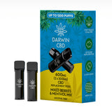 Darwin CBD Pre-Filled CBD Isolate Replacement Refill Pods 600mg