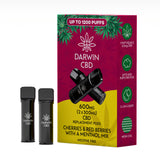Darwin CBD Pre-Filled CBD Isolate Replacement Refill Pods 600mg