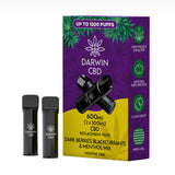 Darwin CBD Pre-Filled CBD Isolate Replacement Refill Pods 600mg