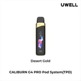 Uwell Caliburn G4 Pro Touch Screen Pod Kit