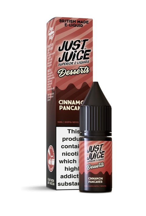 Cinnamon Pancake Dessert Salts E-Liquid Nicotine Salt By Just Juice 10ml