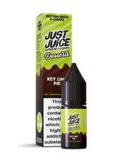 Key Lime Pie Dessert Salts E-Liquid Nicotine Salt By Just Juice 10ml
