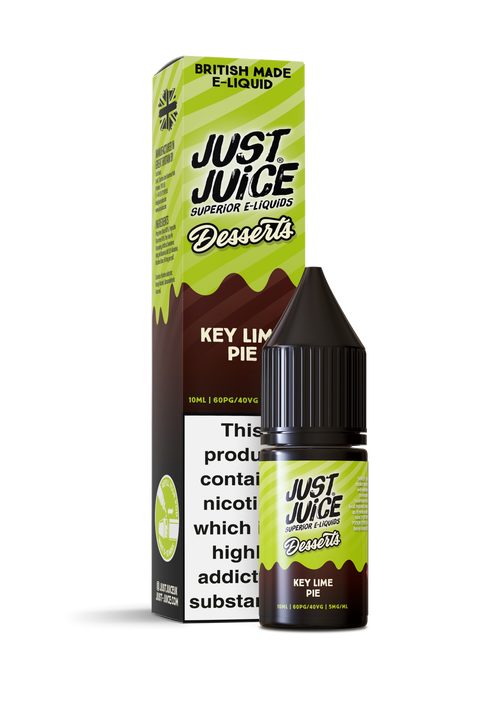 Key Lime Pie Dessert Salts E-Liquid Nicotine Salt By Just Juice 10ml