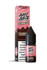 Strawberry Cheesecake Dessert Salts E-Liquid Nicotine Salt By Just Juice 10ml