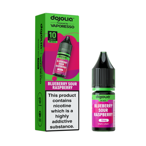 Blueberry Sour Raspberry DOJOLIQ E-Liquid Nicotine Salt By Vaporesso 10ml