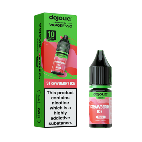 Strawberry Ice DOJOLIQ E-Liquid Nicotine Salt By Vaporesso 10ml