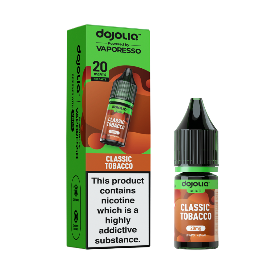 Classic Tobacco DOJOLIQ E-Liquid Nicotine Salt By Vaporesso 10ml