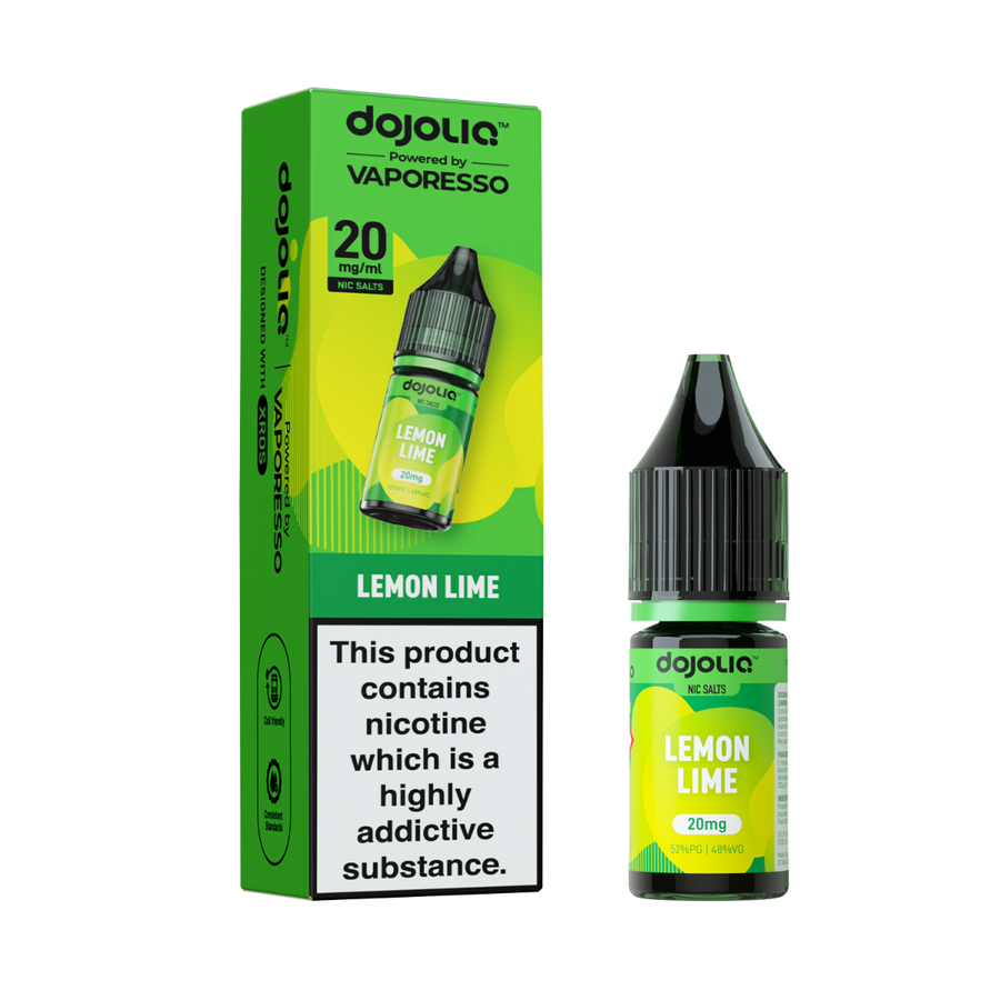 Lemon Lime DOJOLIQ E-Liquid Nicotine Salt By Vaporesso 10ml