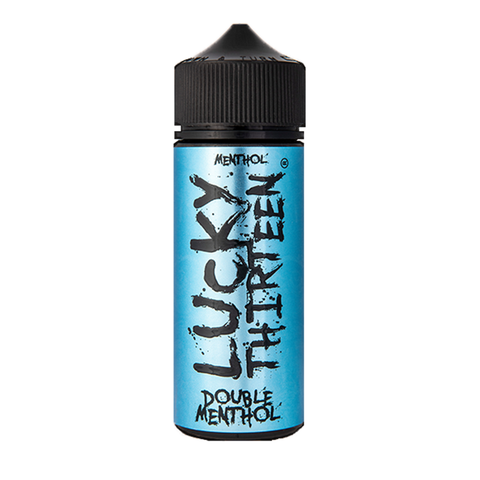 Double Menthol E-Liquid Shortfill By Lucky Thirteen 100ml