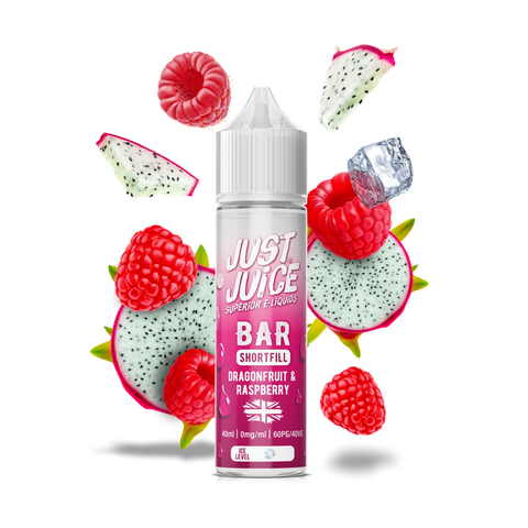 Dragonfruit & Raspberry E-Liquid Bar Shortfill By Just Juice 40ml