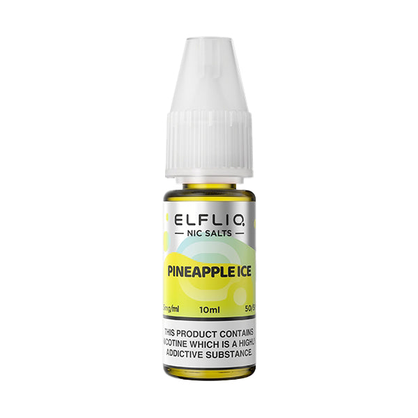 Pineapple Ice ELFLIQ E-Liquid Nicotine Salt By Elfbar 10ml