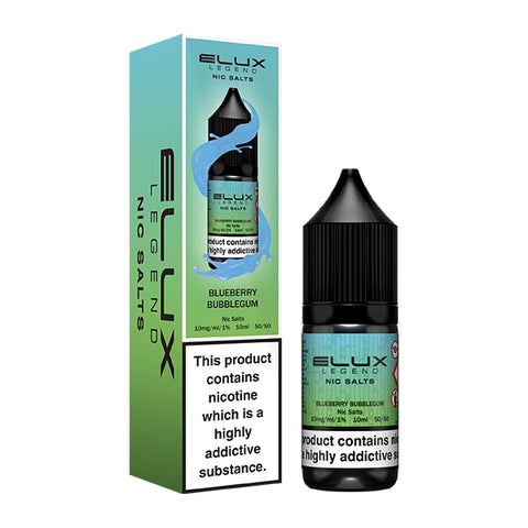 Blueberry Bubblegum E-Liquid Nicotine Salt By Elux Legend 10ml