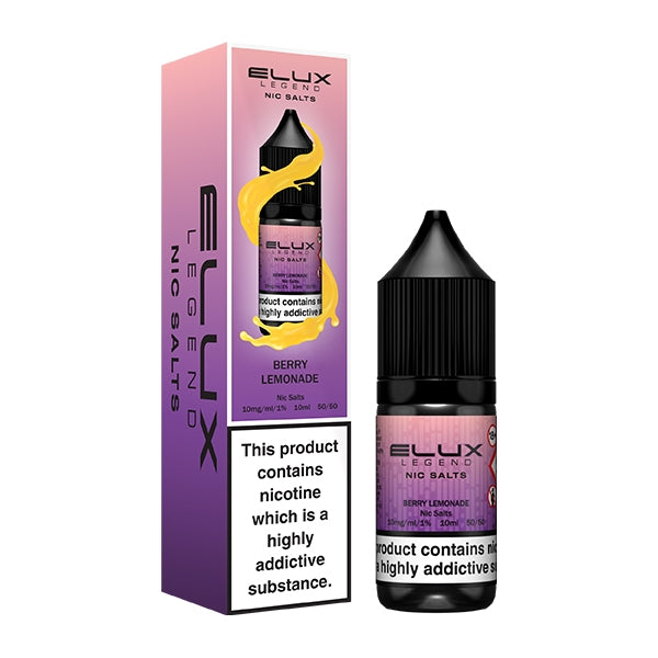 Berry Lemonade E-Liquid Nicotine Salt By Elux Legend 10ml
