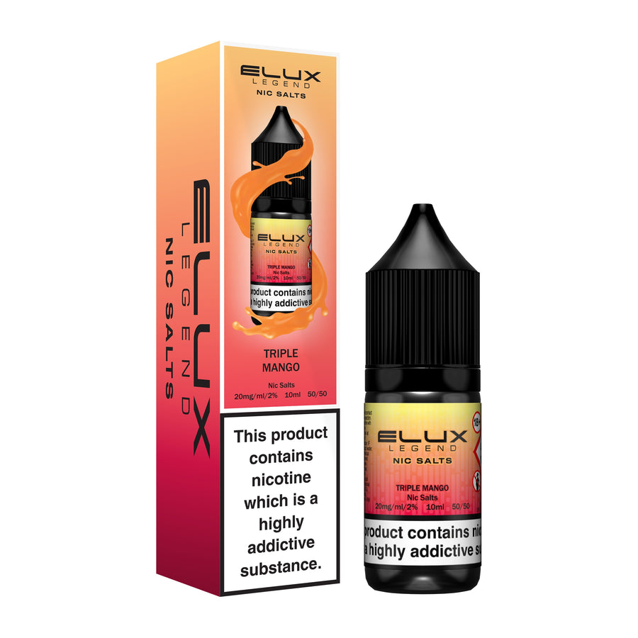 Triple Mango E-Liquid Nicotine Salt By Elux Legend 10ml