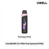 Uwell Caliburn G4 Pro Touch Screen Pod Kit