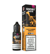 Fizzy Cherry Sweets GHOST SALTS E-Liquid Nicotine Salt By Vapes Bars 10ml