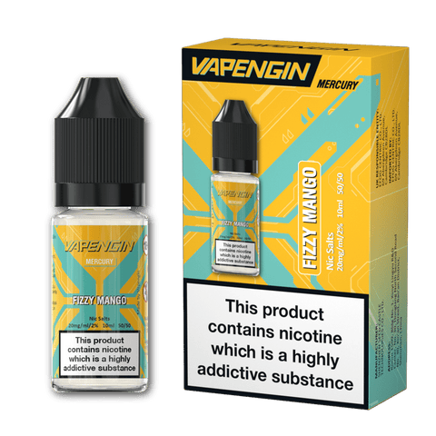 Fizzy Mango Mercury E-Liquid Nicotine Salt By Vapengin 10ml