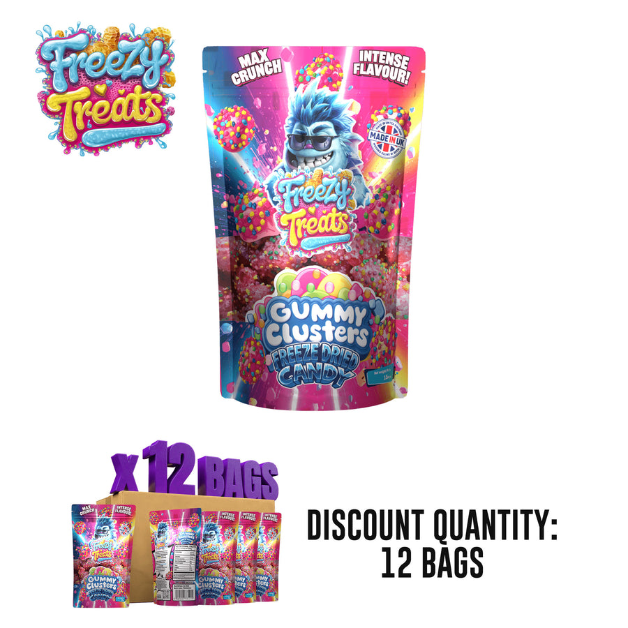Freezy Treats Gummy Clusters - Freeze Dried Candy Sweets