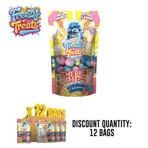 Freezy Treats Sherbet Pips - Freeze Dried Candy Sweets