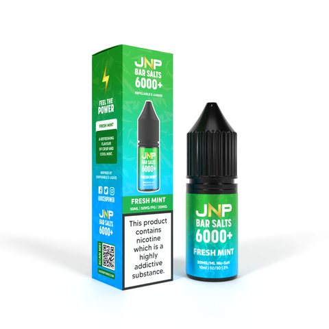 Juice N Power Bar Salts 6000+ Fresh Mint Nic Salt