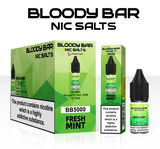 Fresh Mint E-Liquid Nicotine Salt By Bloody Bar 10ml