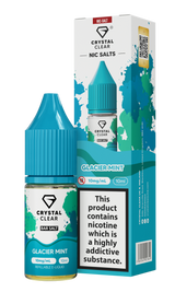 Glacier Mint E-Liquid Nicotine Bar Salt By Crystal Clear 10ml