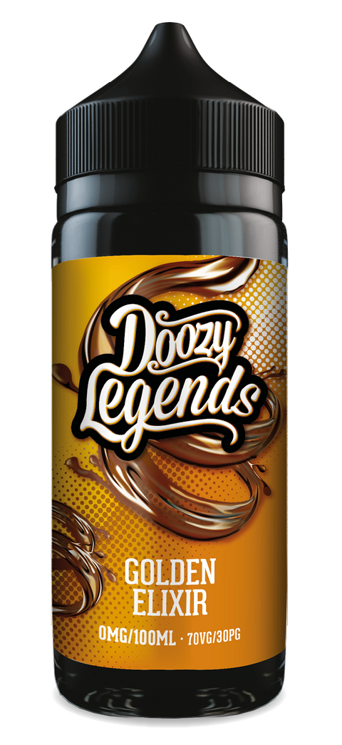 Golden Elixir E-Liquid Shortfill By Doozy Vape 100ml