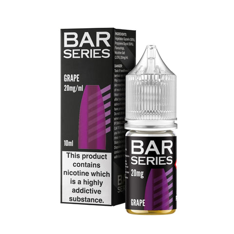 Grape E-Liquid Nicotine Salt By Bar Series 10ml