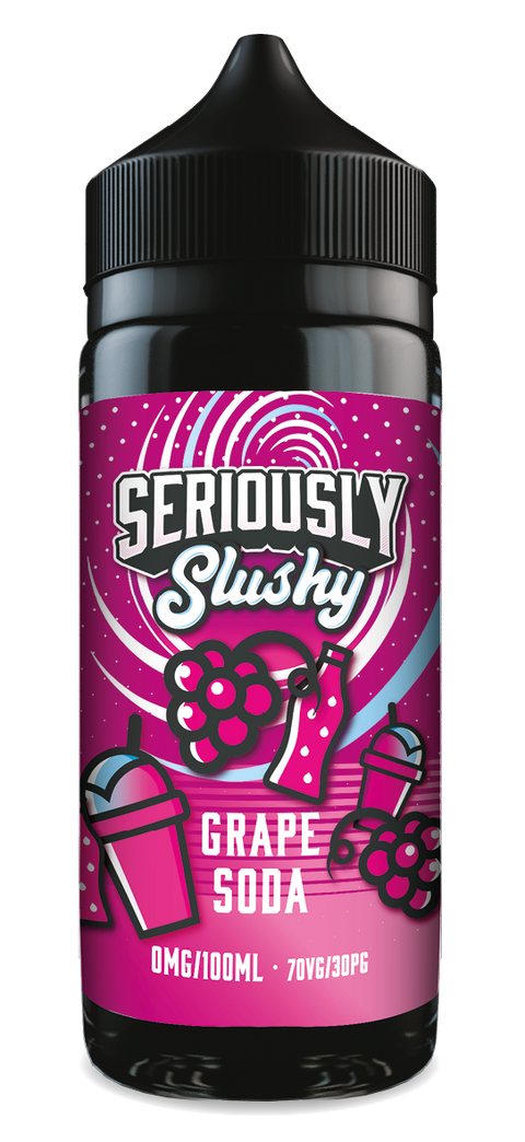 Grape Soda Seriously Slushy E-Liquid Shortfill By Doozy Vape 100ml