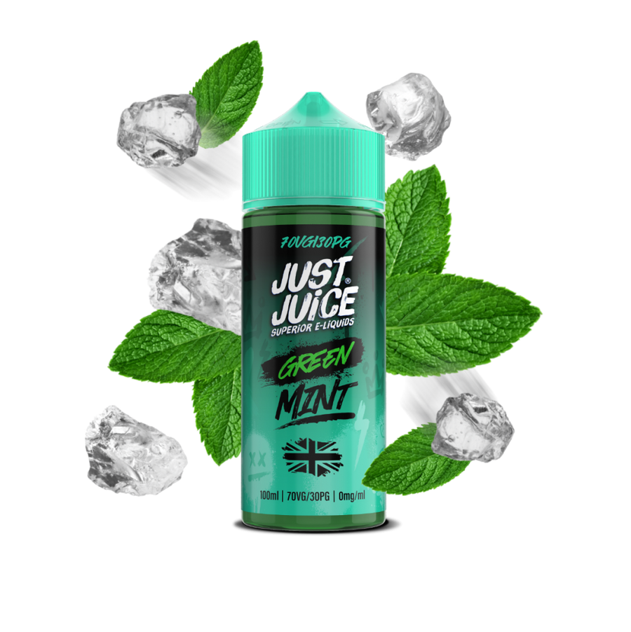 Green Mint E-Liquid Shortfill By Just Juice 100ml