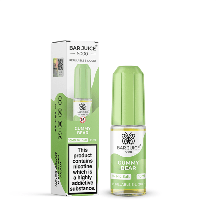 Gummy Bear E-Liquid Nicotine Salt By Bar Juice 10ml