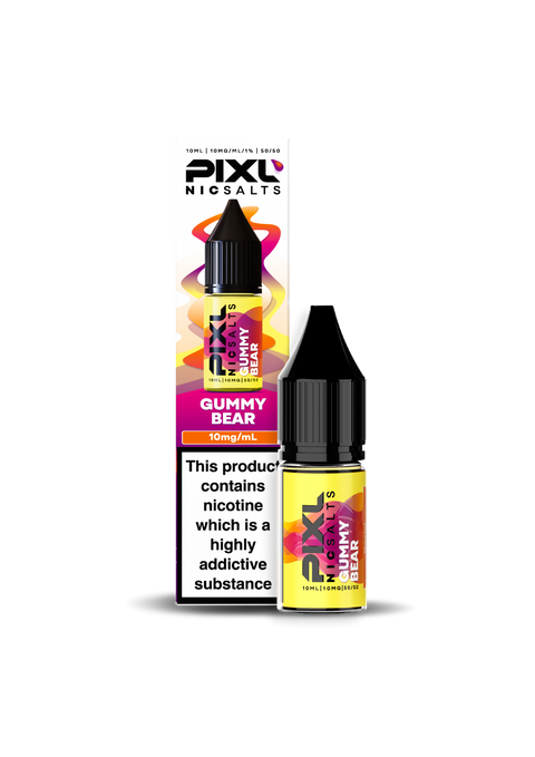 Gummy Bear E-Liquid Nicotine Salt By Pixl 10ml