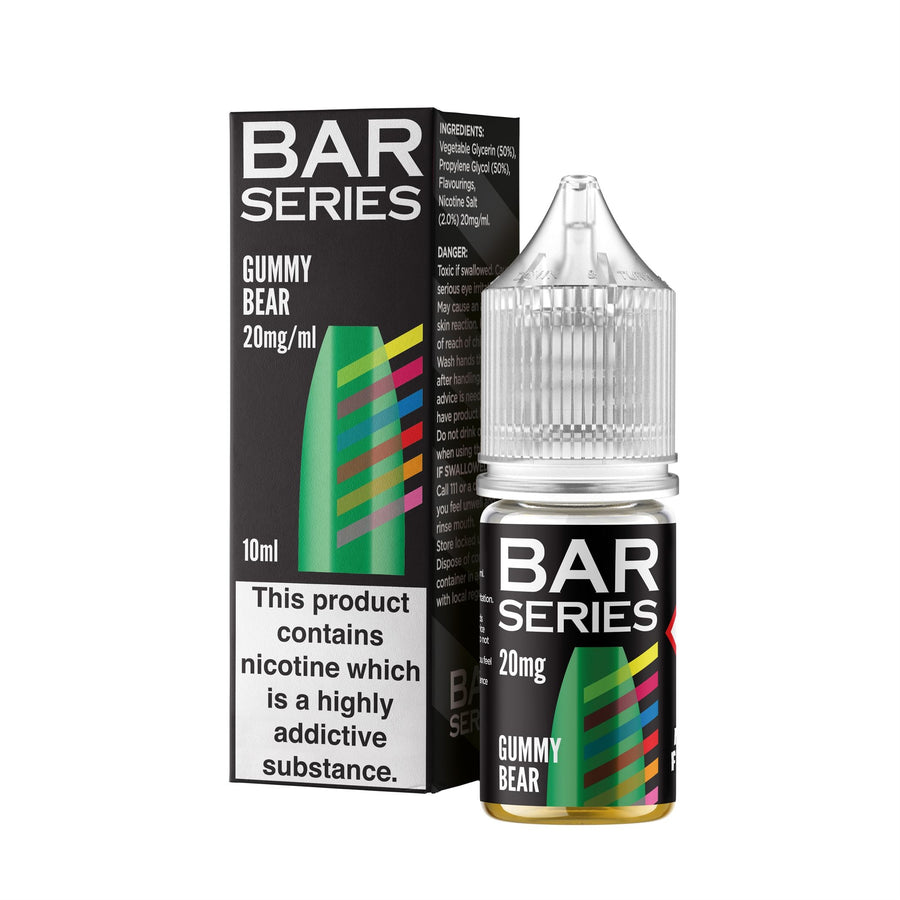 Gummy Bear E-Liquid Nicotine Salt By Bar Series 10ml