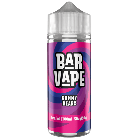 Gummy Bear E-Liquid Shortfill By Bar Vape 100ml