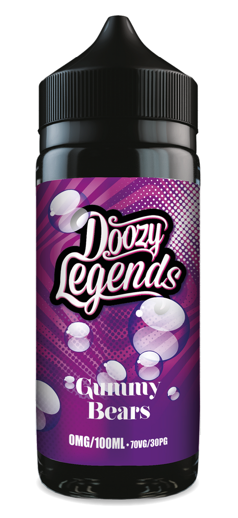 Gummy Bears E-Liquid Shortfill By Doozy Vape 100ml