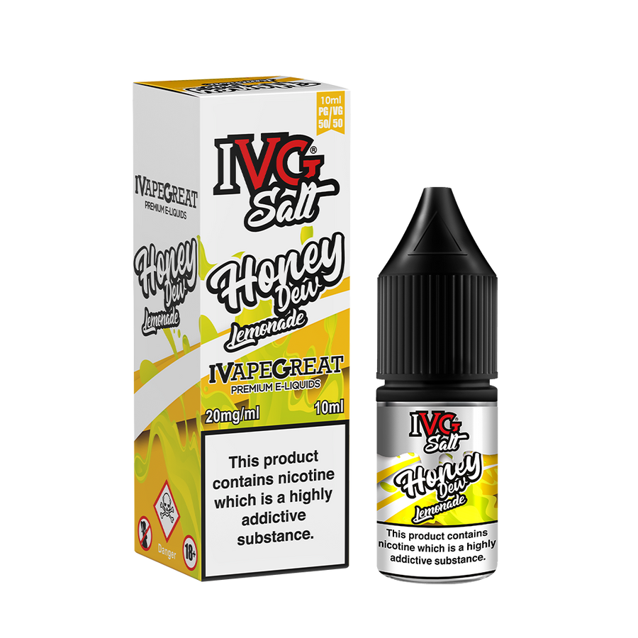 Honeydew Lemonade E-Liquid Nicotine Salt By IVG 10ml