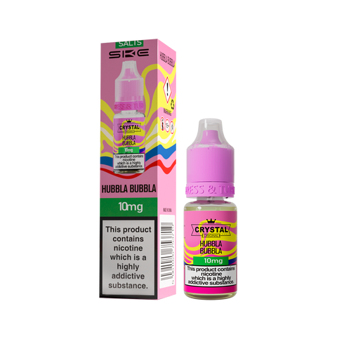 Hubbla Bubbla E-Liquid Nicotine Salt By SKE Crystal V2 10ml