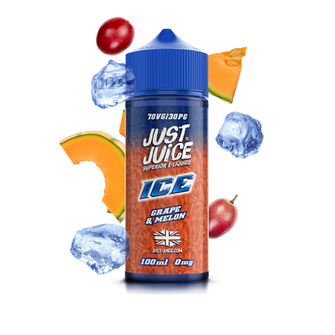 Grape & Melon ICE E-Liquid Shortfill By Just Juice 100ml