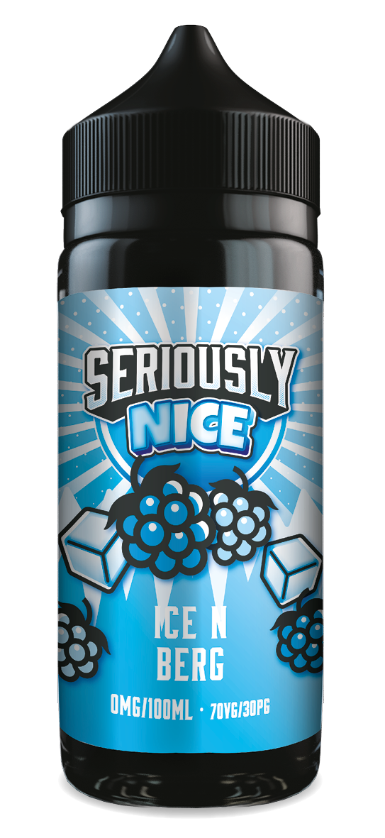 Ice N Berg Seriously Nice E-Liquid Shortfill By Doozy Vape 100ml
