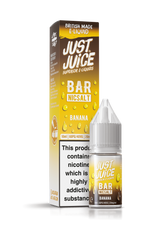 Banana Bar Range E-Liquid Nicotine Salt By Just Juice 10ml