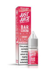 Cherry Bar Range E-Liquid Nicotine Salt By Just Juice 10ml