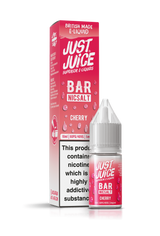 Cherry Bar Range E-Liquid Nicotine Salt By Just Juice 10ml