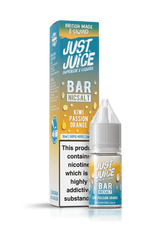 Kiwi Passion Orange Bar Range E-Liquid Nicotine Salt By Just Juice 10ml