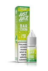 Lemon & Lime Bar Range E-Liquid Nicotine Salt By Just Juice 10ml