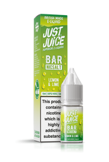 Lemon & Lime Bar Range E-Liquid Nicotine Salt By Just Juice 10ml