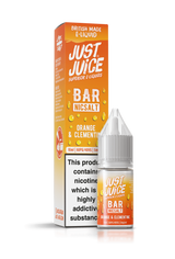 Orange & Clementine Bar Range E-Liquid Nicotine Salt By Just Juice 10ml