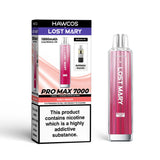 Hawcos x Lost Mary Pro Max 7000 (Refillable Edition) Pre-Filled Pod Kit